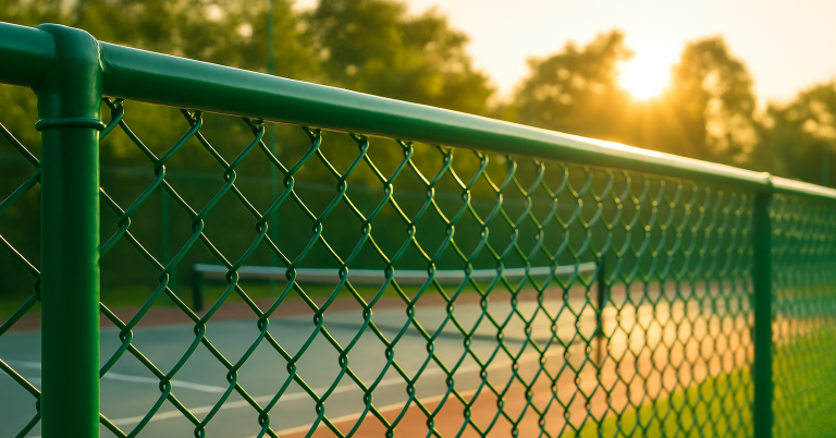 tennis wiremesh fence