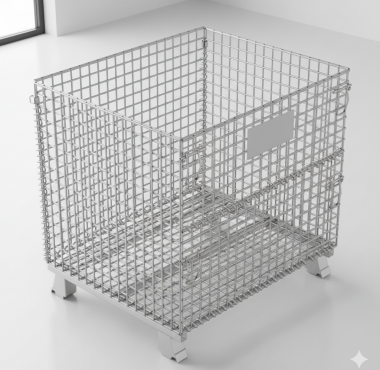 WIRE MESH PALLET & MESH CONTAINER